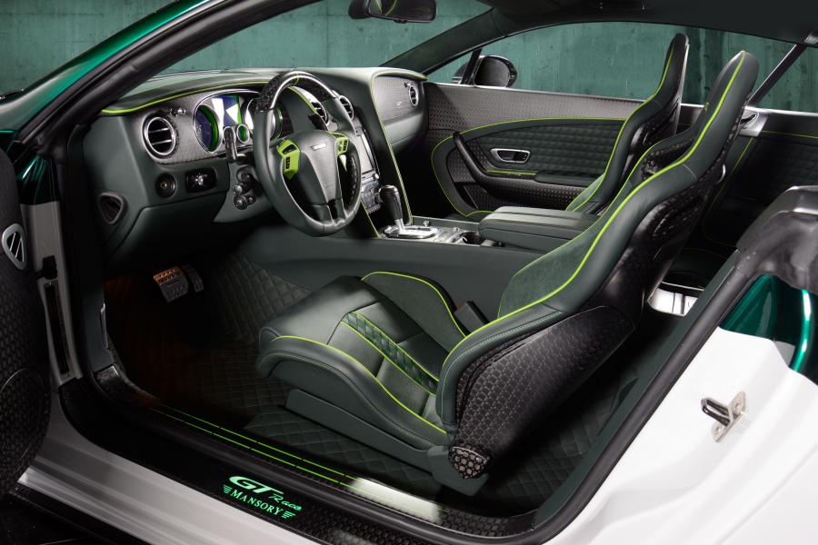Интерьер Bentley Continental GT Race by Mansory 2015 года  (фото 5 из 8)